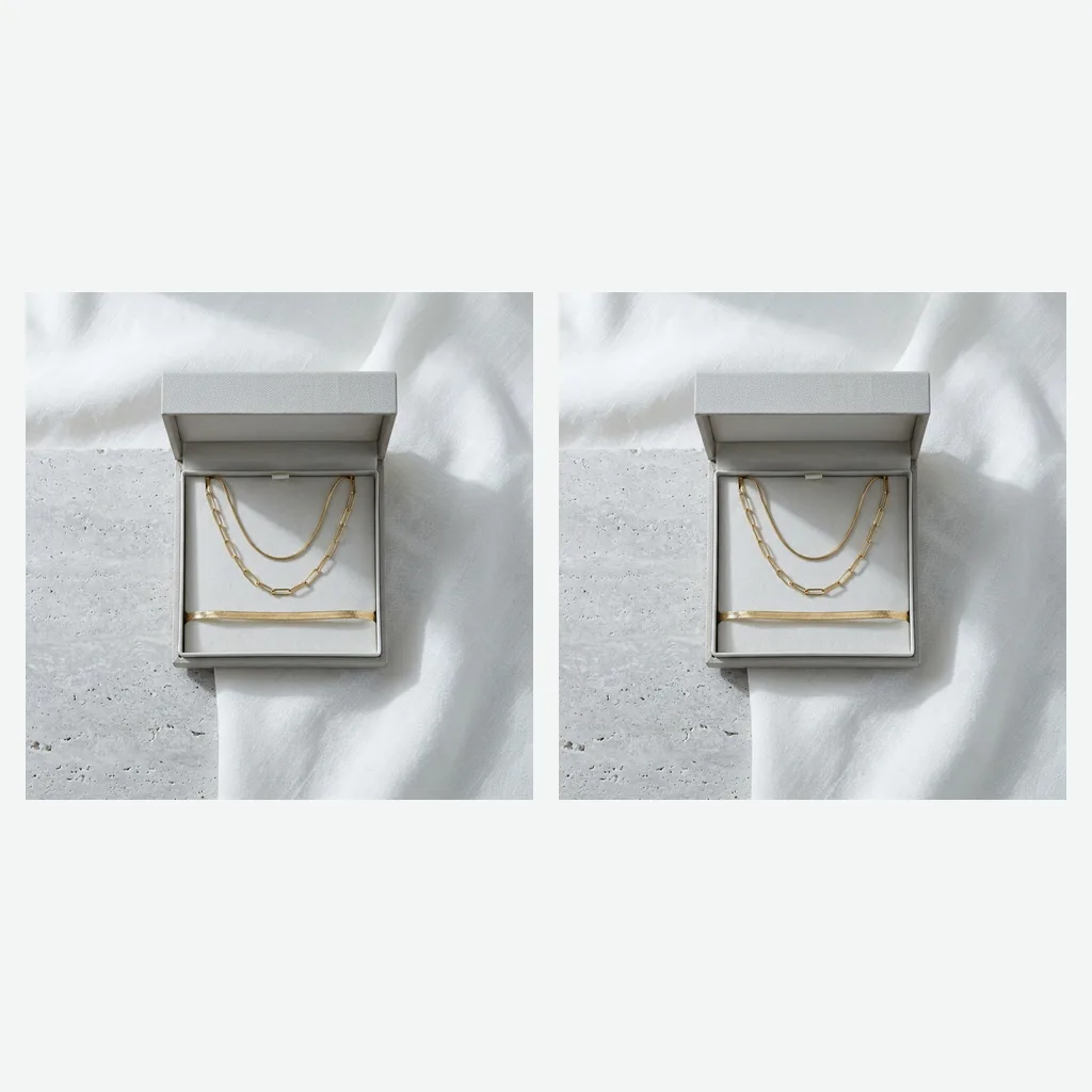 Gold-Tone Layering Set