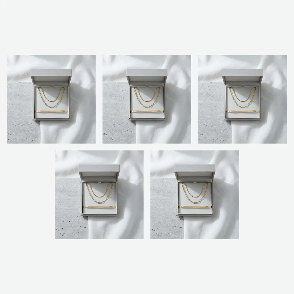 Gold-Tone Layering Set