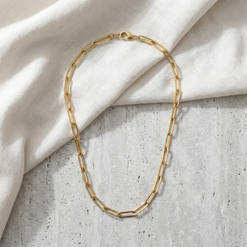 Paperclip Chain Necklace