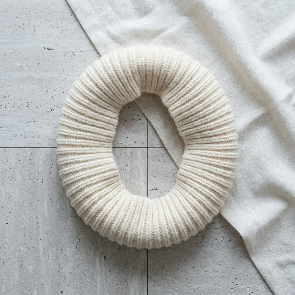 Ribbed Knit Snood
