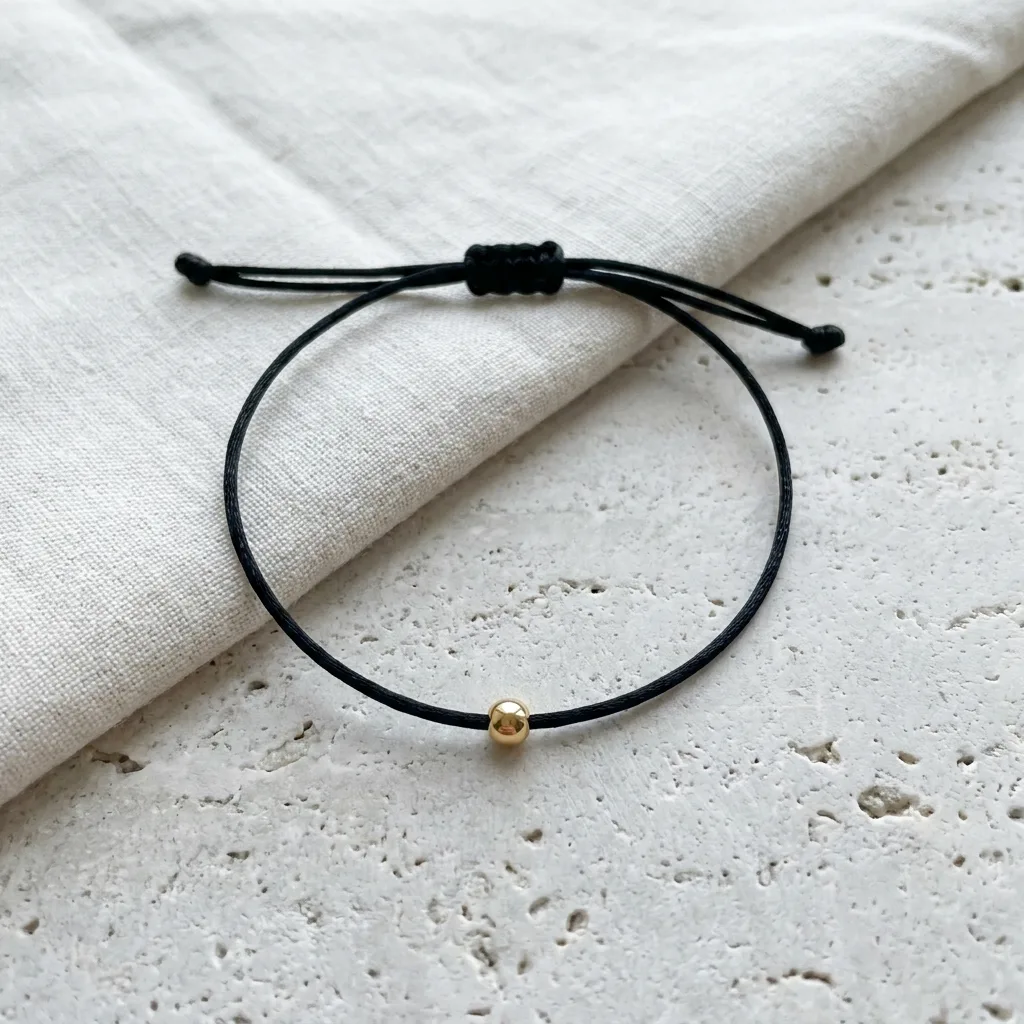 Satin Cord Slider Bracelet