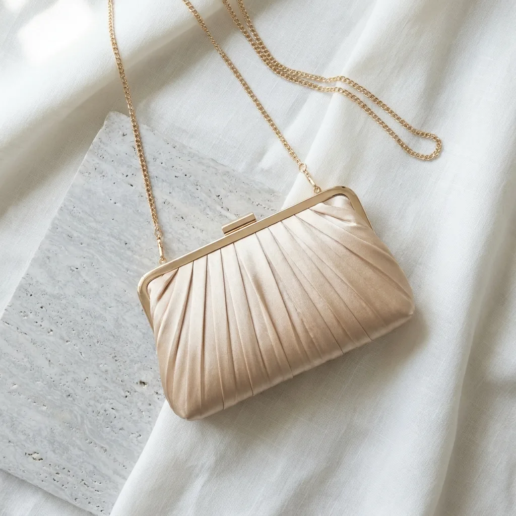 Satin Evening Clutch
