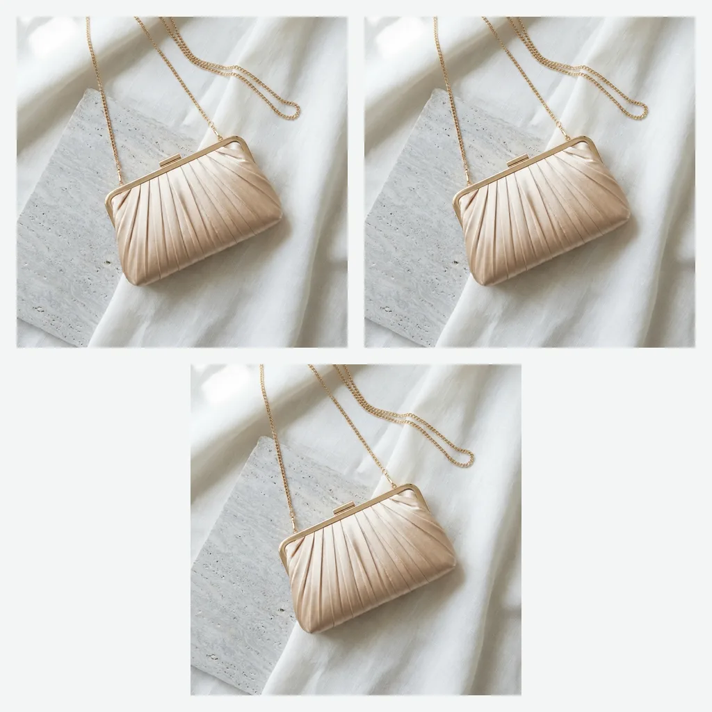 Satin Evening Clutch