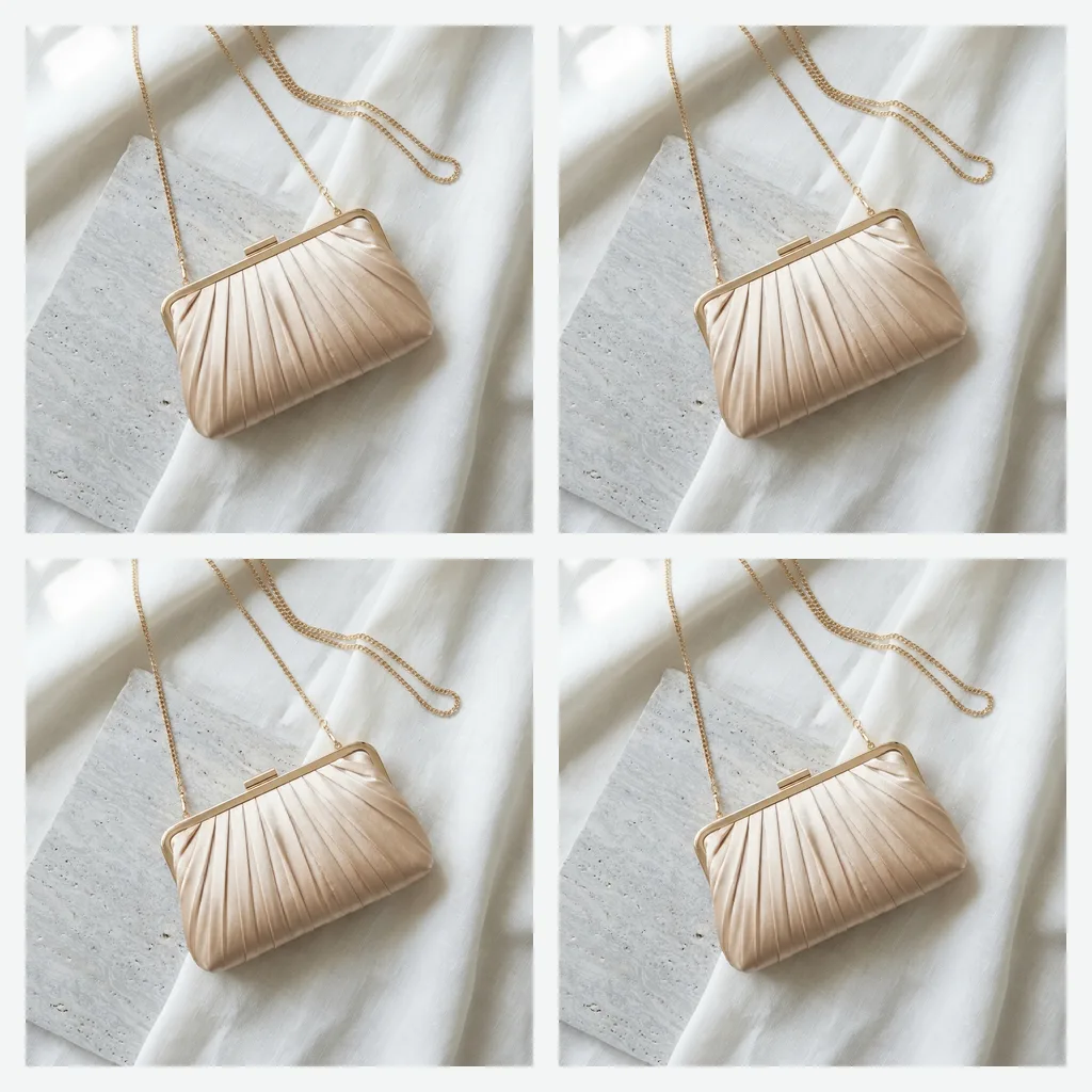 Satin Evening Clutch