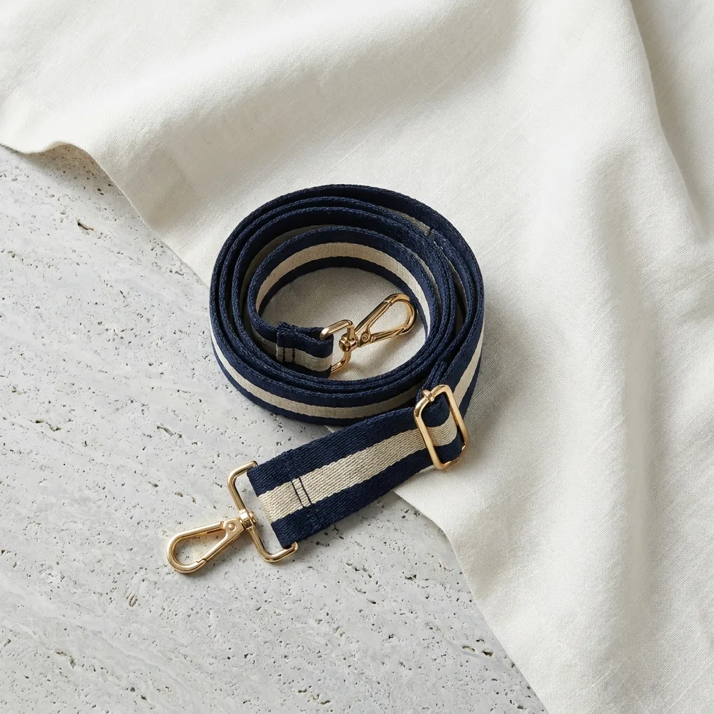 Wide Woven Bag Strap