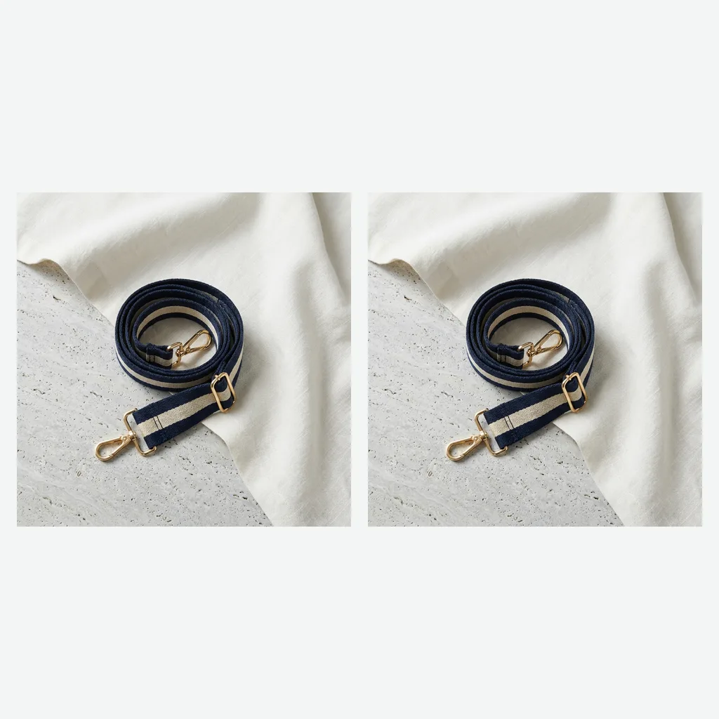 Wide Woven Bag Strap