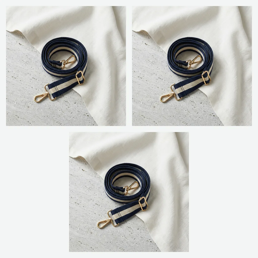 Wide Woven Bag Strap