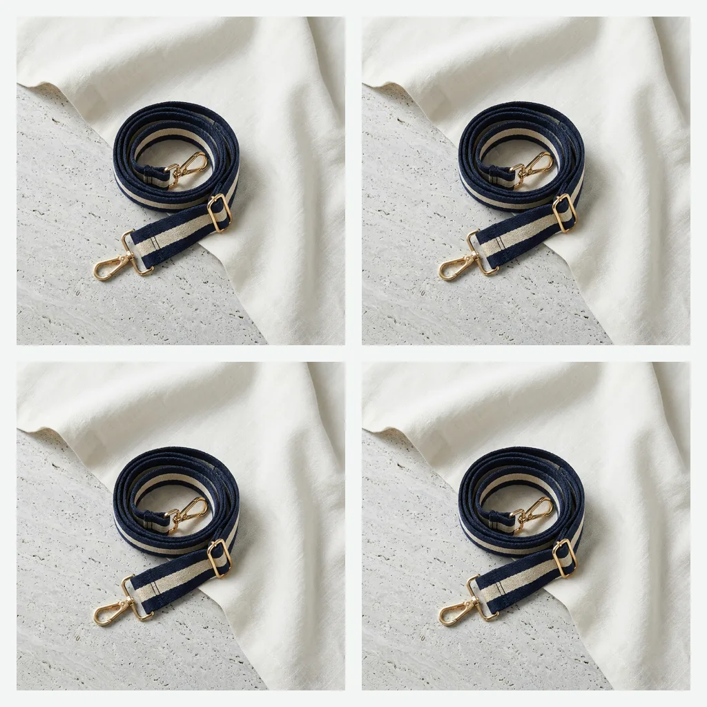 Wide Woven Bag Strap