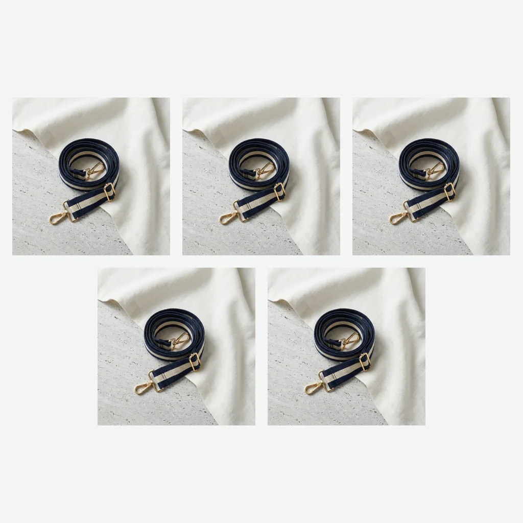 Wide Woven Bag Strap