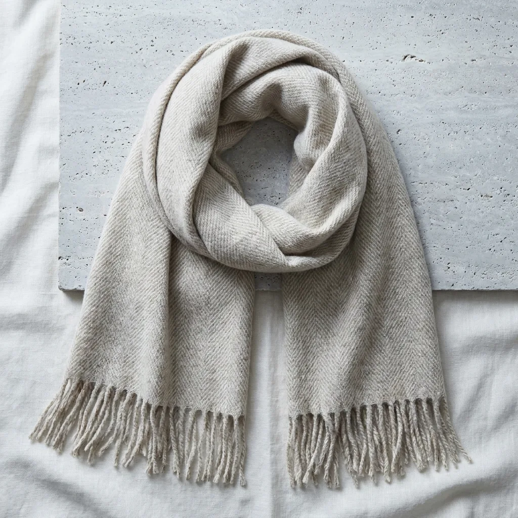 Wool-Blend Cape Wrap